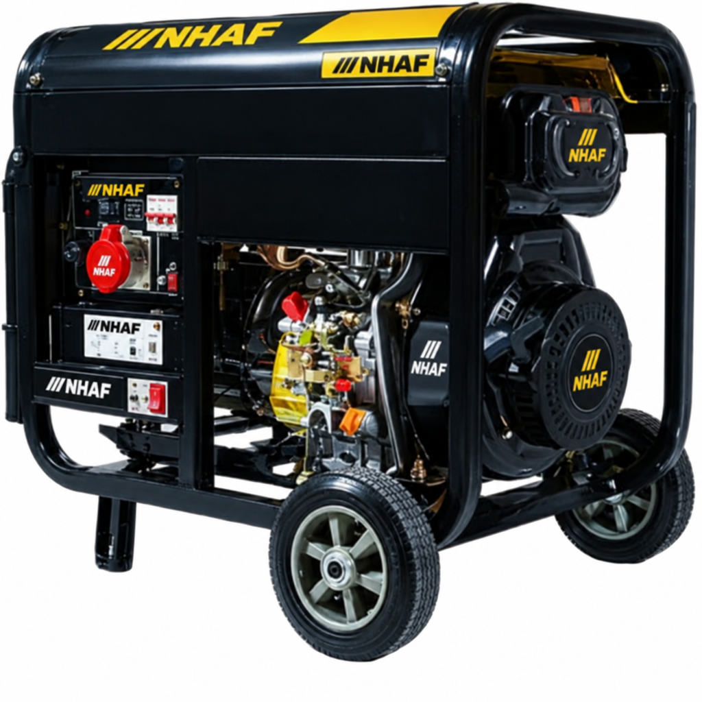 NHAF Open-Frame Diesel Generators (3 KW – 15 KW)