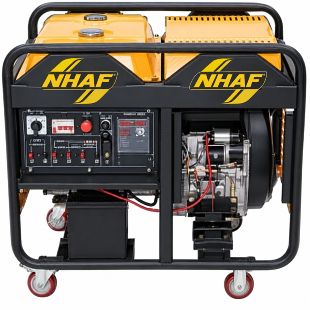 NHAF Open-Frame Diesel Generators (3 KW – 15 KW)