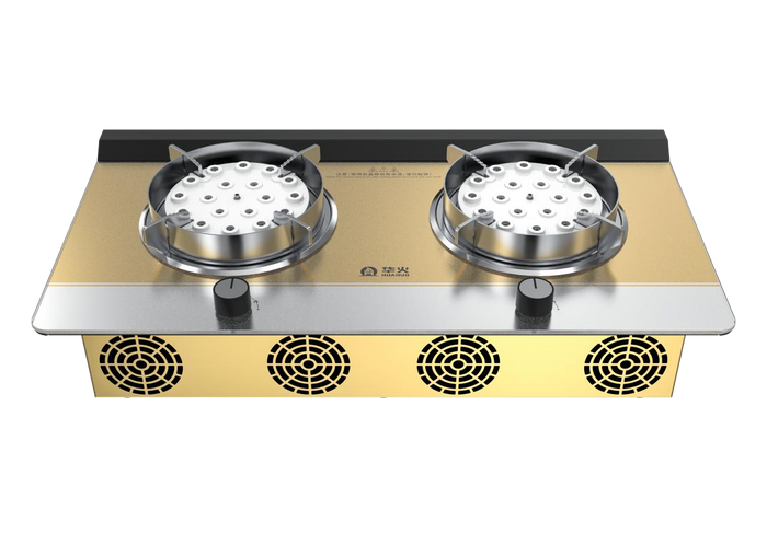 HUOFIRE built-in double burner stove U10