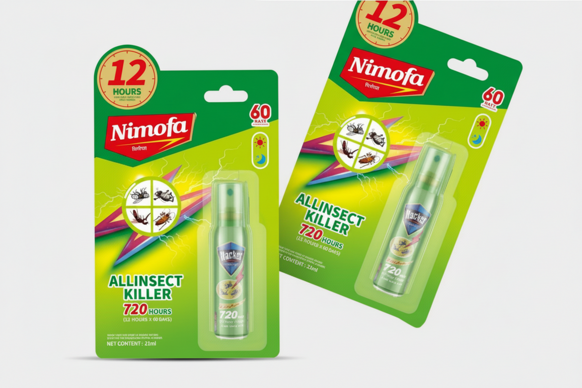 NIMOFA All Insect Killer (720 Hours / 12 Hours)